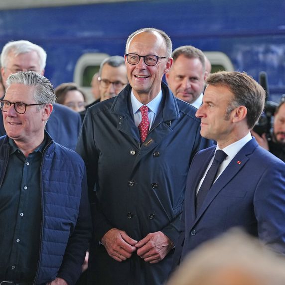 Starmer, Merz und Macron