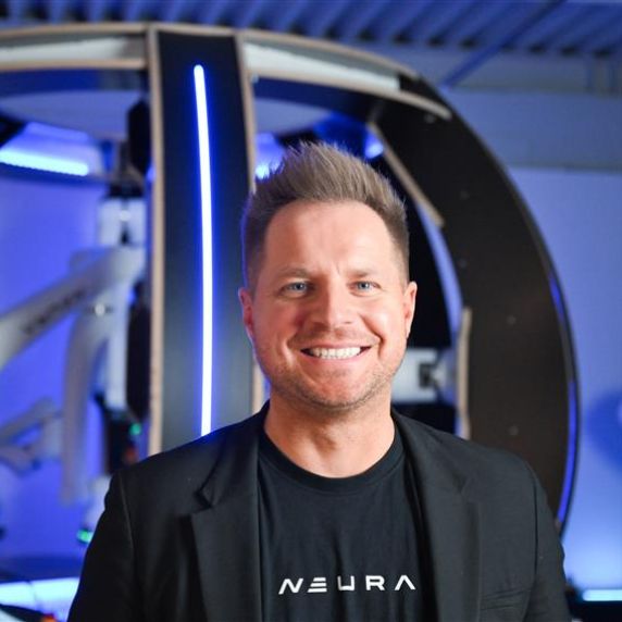 David Reger, Gründer des Robotik-Unternehmens Neura 