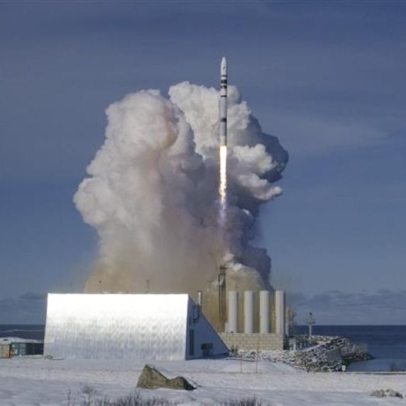 Testflug der ESA-Rakete Spectrum 