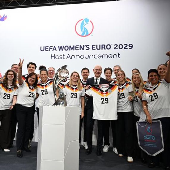 Deutschland wird im Jahr 2029 zum dritten Mal Gastgeber einer Europameisterschaft im Frauenfußball. 