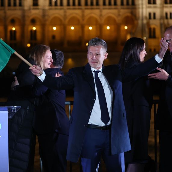 Wahlsieger Peter Magyar