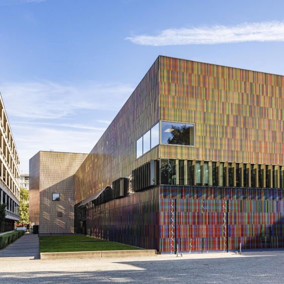 Museum Brandhorst in München, gestaltet vom Architekturbüro Sauerbruch Hutton 