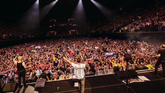 Publikum bei einem Konzert 