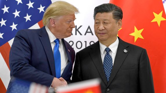 US President Donald Trump and China’s President Xi Jinping 