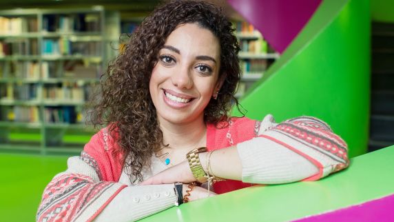 Nour aus Syrien studiert World Heritage an der BTU