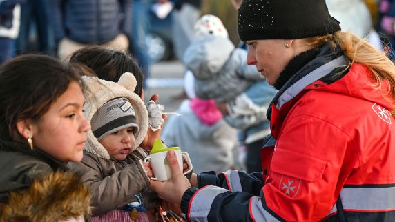 Helferinnen und Helfer sind weltweit im Einsatz