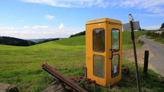 Das Handy der Babyboomer: die Telefonzelle