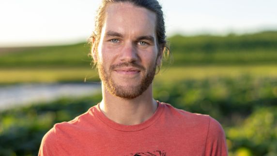 Landwirt Sebastian Heilmann