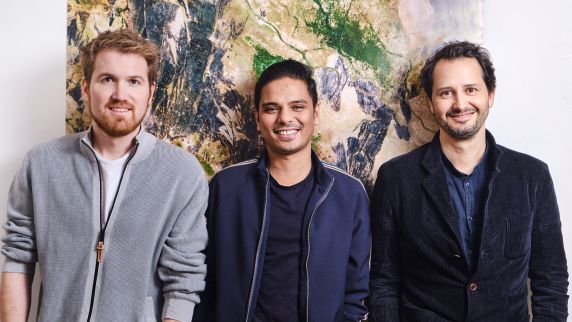 Vida-Gründer (v. l.): Philippe Raisin, Nabin Gaihre, Tobias Engelmeier 