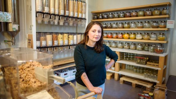 Zero-Waste-Aktivistin Milena Glimbovski