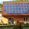 Energiewende Haus mit Solardach