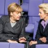 dpa/Kappeler - Angela Merkel, Ursula von der Leyen