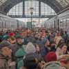 Bahnhof in Lwiw in der Ukraine 