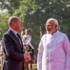 Bundeskanzler Scholz mit Indiens Premierminister Modi