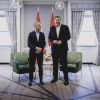 Lars Klingbeil, Bundesminister der Finanzen, trifft Mark Carney, Ministerpräsident von Kanada