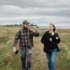 Ann Christin und Alexander Kornelsen im Moor 