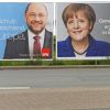 Kanzlerkandidaten: Martin Schulz und Amtsinhaberin Angela Merkel