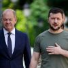 Scholz und Selenskyj bei einem Treffen im Juni in Kiew