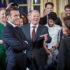 Scholz und Macron im Gespräch mit der „Generation Europa“