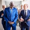 Bundeskanzler Scholz im Mai 2023 im Gespräch mit dem AU-Vorsitzenden Mahamat