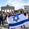 Solidaritätskundgebung für Israel vor dem Brandenburger Tor