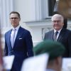 Bundespräsident Frank-Walter Steinmeier und Finnlands Präsident Alexander Stubb