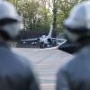 Ein Tornado startet auf dem Fliegerhorst Nörvenich.  