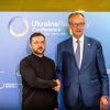 Ukraines Präsident Wolodymyr Selenskyj und Bundeskanzler Friedrich Merz 