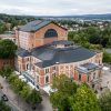 Blick auf das Bayreuther Festspielhaus
