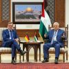 Bundesaußenminister Wadephul mit Palästinenserpräsident Abbas.