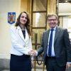 Johann Wadephul mit der rumänischen Außenministerin Oana Toiu