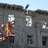 Reparaturarbeiten im ukrainischen Dnipro