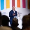 Bundespräsident Frank-Walter Steinmeier auf der Hamburger Nachhaltigkeitskonferenz.