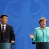 Bundeskanzlerin Angela Merkel und Staats- und Parteichef Xi Jinping
