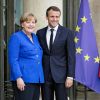 Partner für Europa: Angela Merkel und Emmanuel Macron.