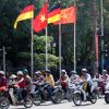 Straßenszene in Hanoi.