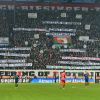 Fans protestieren bei einem Bundesligaspiel in Dortmund.