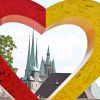 Das Symbol der Einheitsfeier 2022 in Erfurt