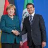 Hannover Messe: Enrique Pena Nieto und Angela Merkel zu Gast in Hannover