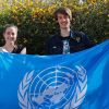 UN Jungdelegierte für Deutschland: Antonia Kuhn und Lukas Schlapp.