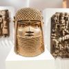 Drei Benin-Bronzen im Museum für Kunst und Gewerbe (MKG), Hamburg