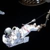 Anspruchsvoll: Astronaut beim Außeneinsatz an der ISS
