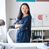 Die Designerin Yang Liu in Berlin