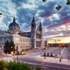 Madrid: Die Kathedrale La Almudena.