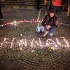 Mahnwache für die Opfer des rechtsextremen Anschlags in Hanau 