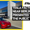 Tesla factory near Berlin presents itself to the public