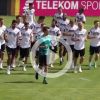 Fußballer trainieren