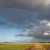 Sonne Wolken Regenbogen