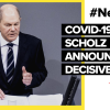 Scholz announces decisive fight against Corona pandemic