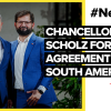 Scholz in favour of trade agreement with South America